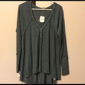 Free People Thermal Henley
